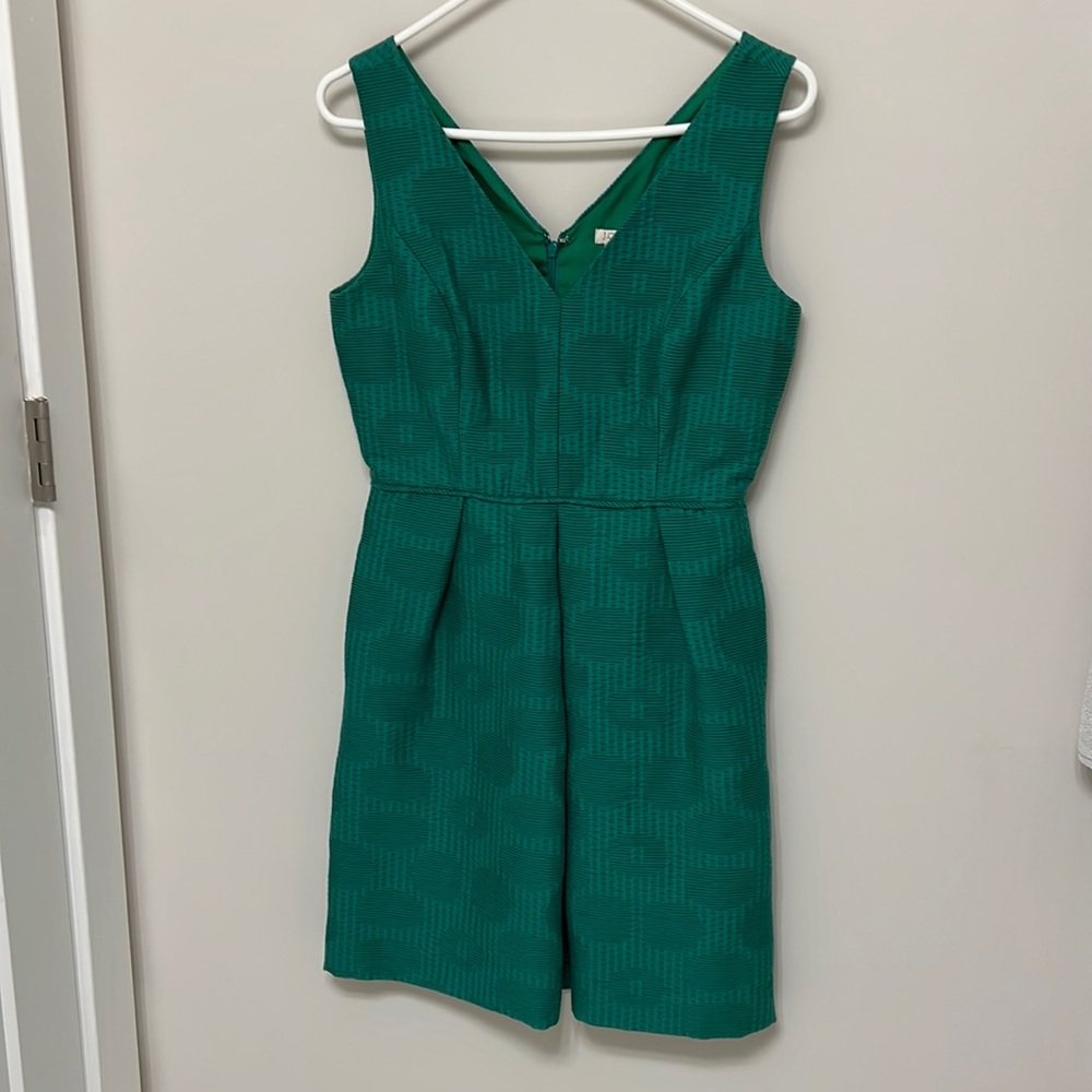 J Crew Green Dress